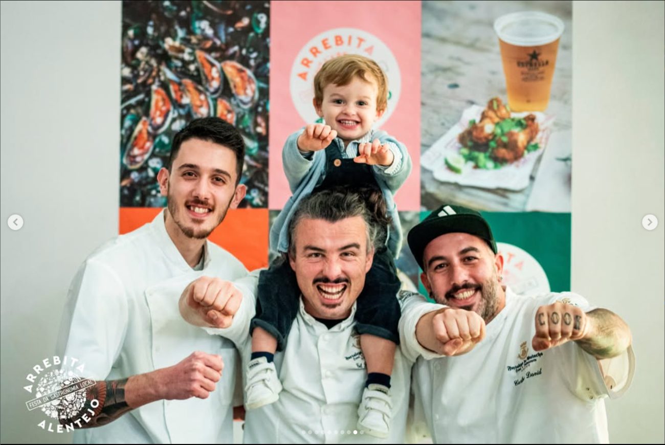 Chefs at the festival