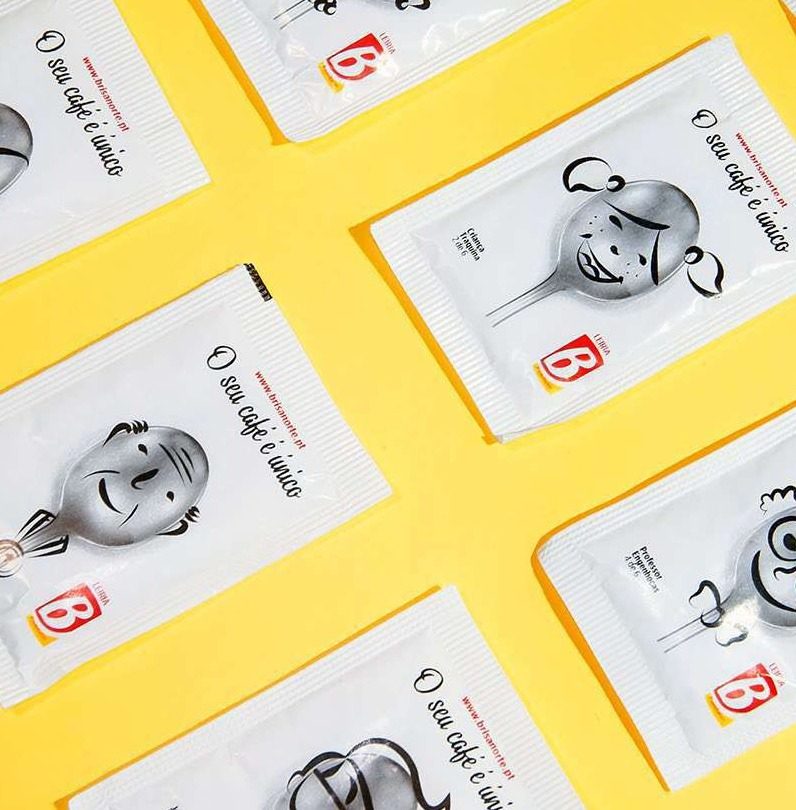 Sugar packet detail