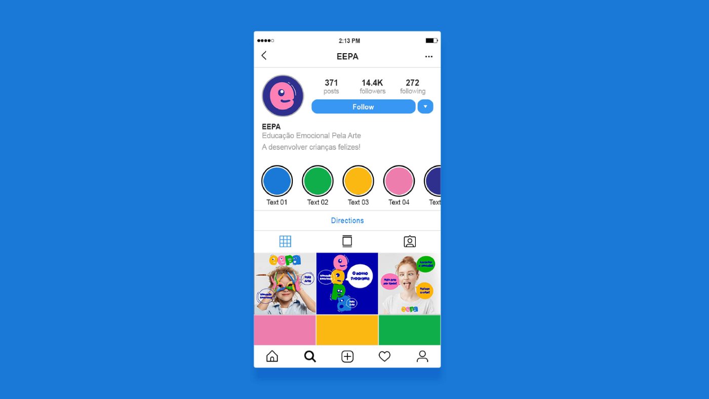 EEPA Instagram profile