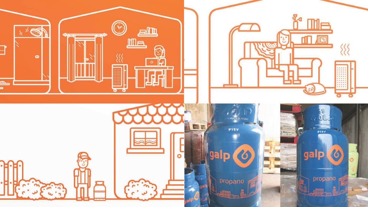 Galp propane cylinder