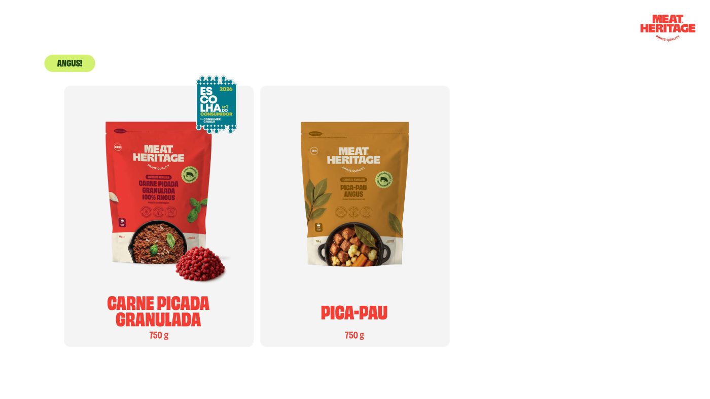 Meat Heritage Angus range packs