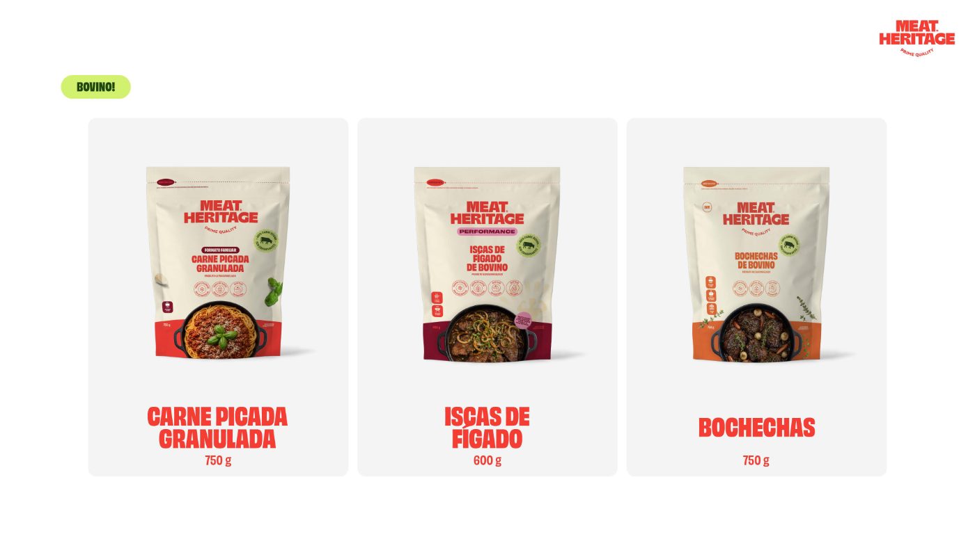 Meat Heritage beef range packs