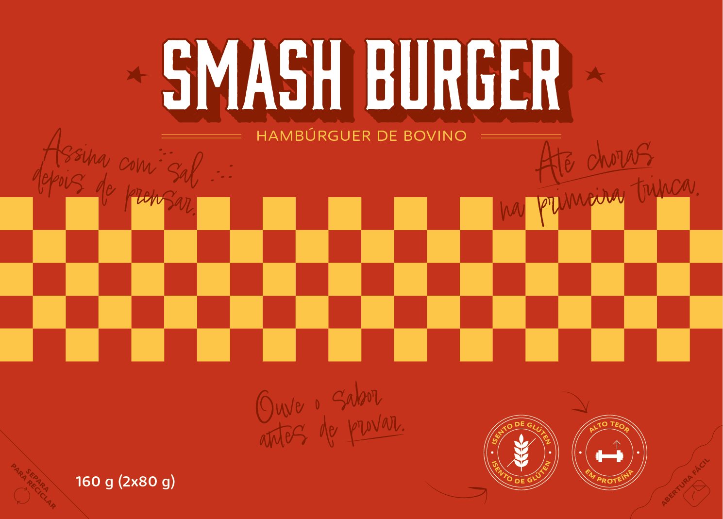 Smash Burger sleeve artwork, front
