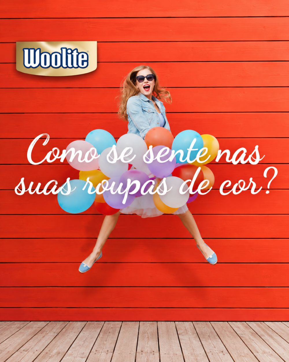 Woolite - Como se sente nas suas roupas de cor?