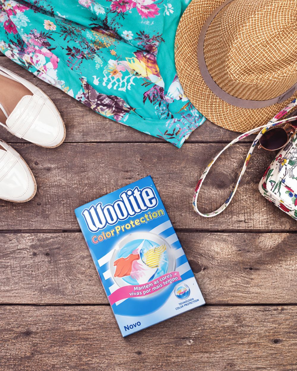 Woolite - Color Protection: as cores vivas por mais tempo.