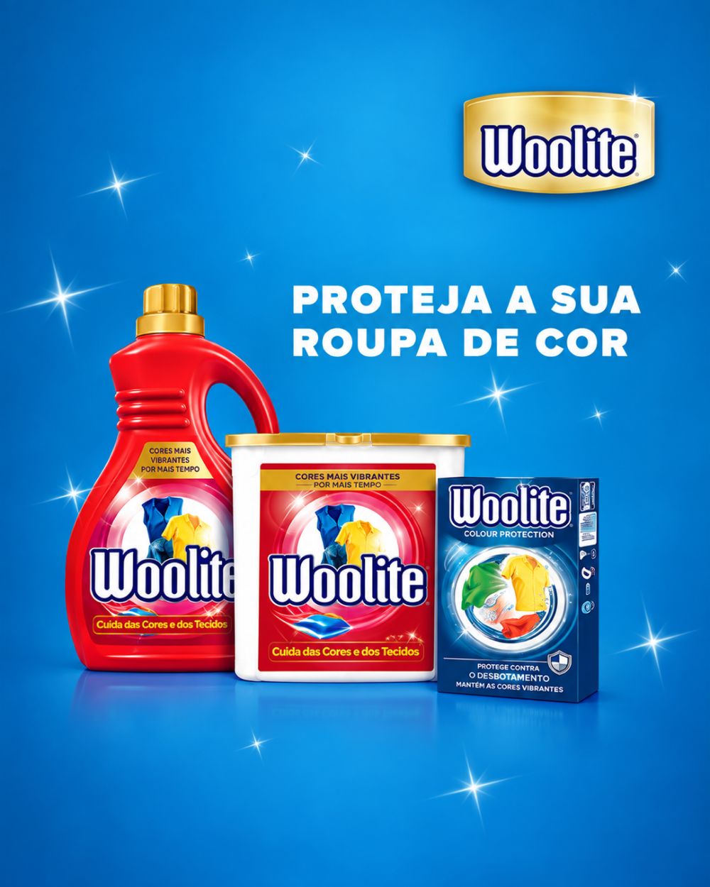 Woolite - Proteja a sua roupa de cor.