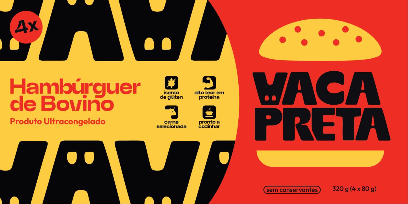 Vaca Preta packaging